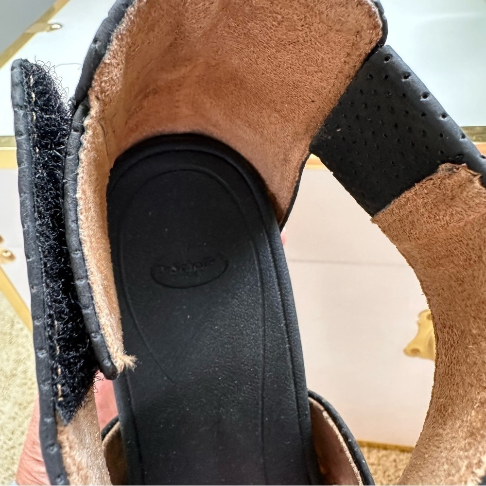 Dr Scholl’s Women’s Sheena Wedge Black Sandal SZ 8.5 - Picture 7 of 11